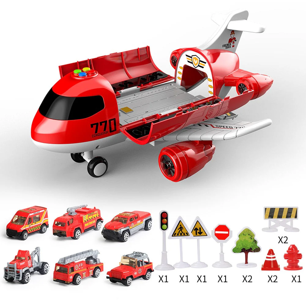 Kids Airplane Flying Wonders Music Toy Set - Image 1