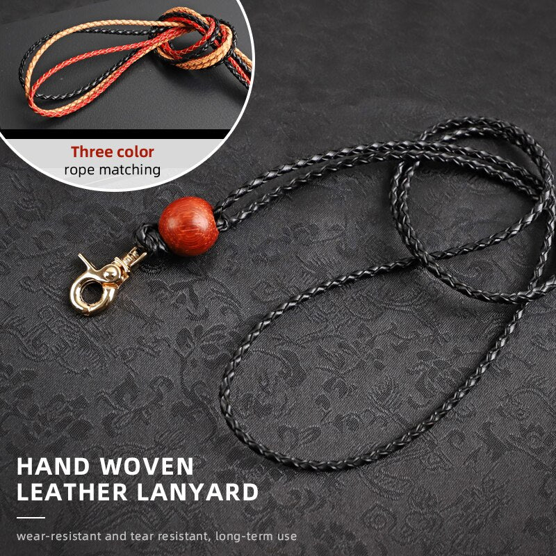 Handmade Leather Elegant Eyeglasses Case - Image 3