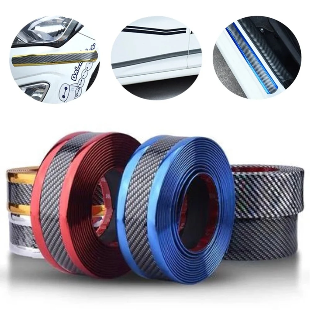 Car Armor Anti-Scratch Carbon Fiber Sticker - Image 2