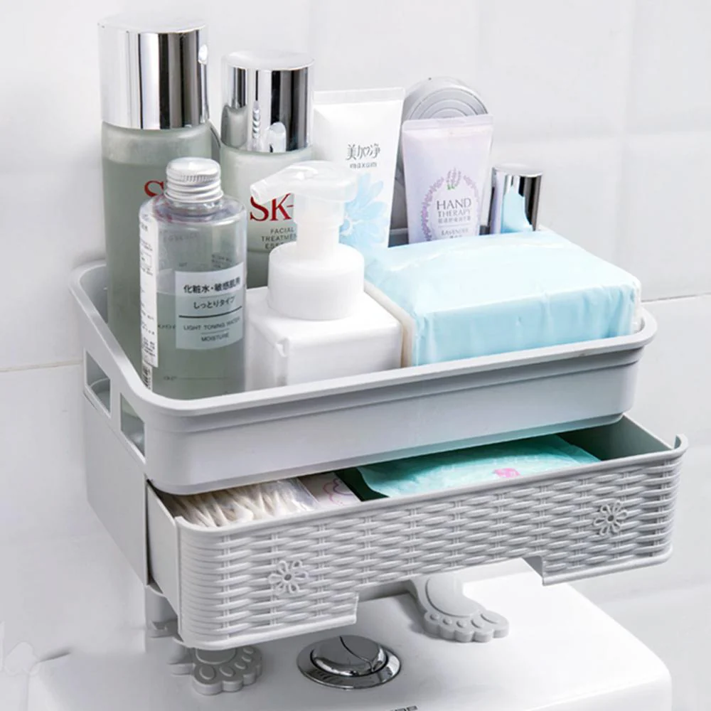 Multi-Layer Bathroom Organizer Toilet Storage Rack - Image 2
