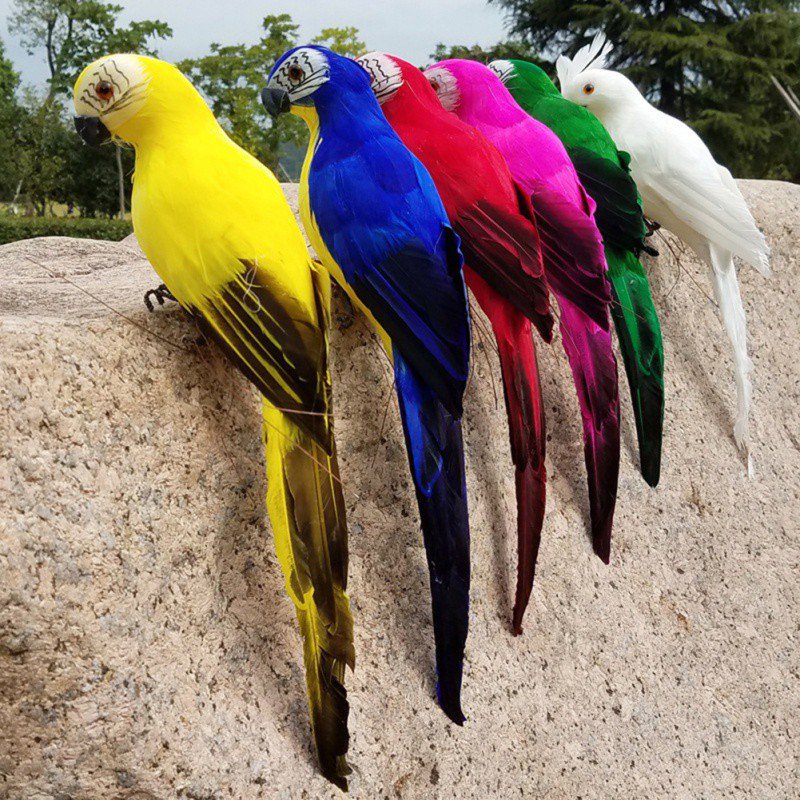 Creative Handmade Parrot Decoration - Image 3