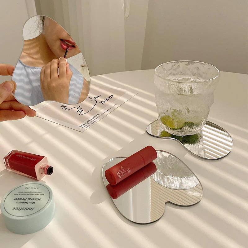 Nordic Irregular Mirror Drink Coaster - Image 3