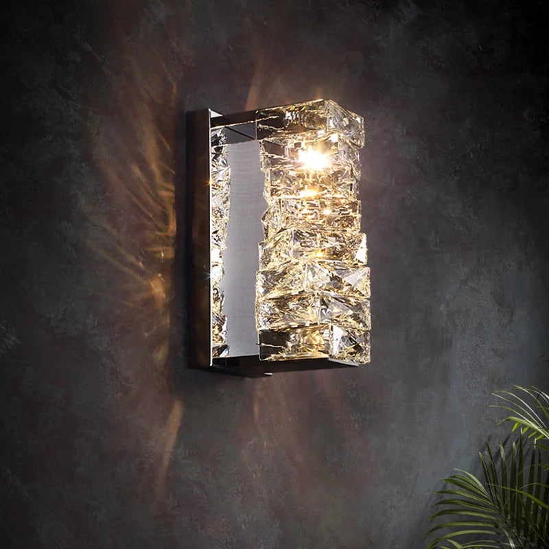 Icefall Crystal American Wall Lamp - Image 2