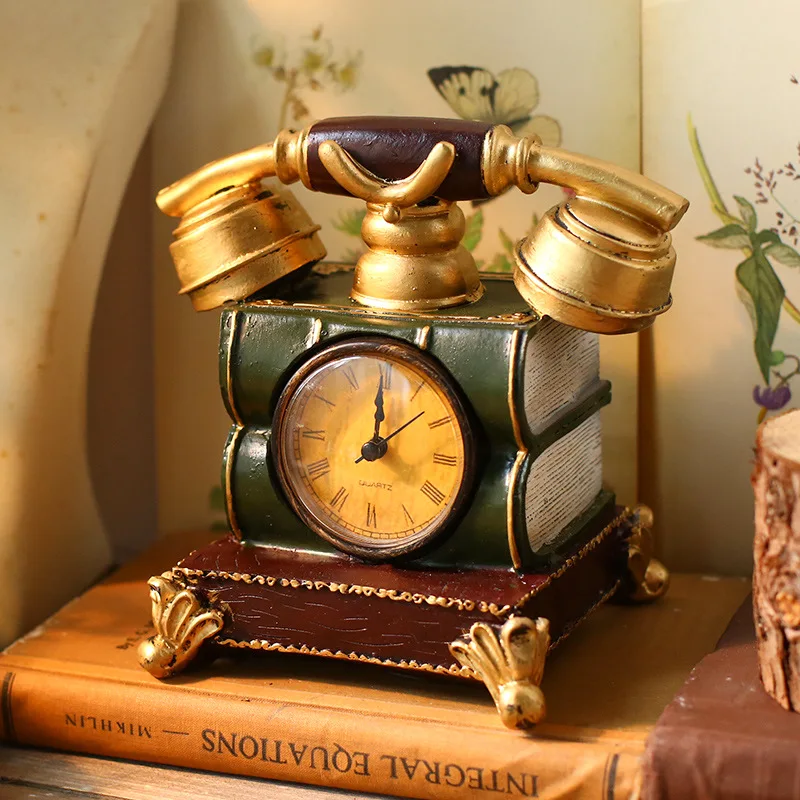 Vintage Pieces Antique Style Telephone Violin Home Decor - Image 3