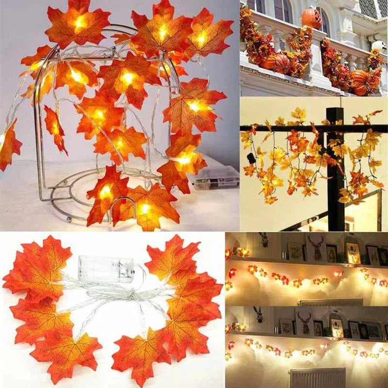 Fairy Autumn Leaves Light Set - Image 3