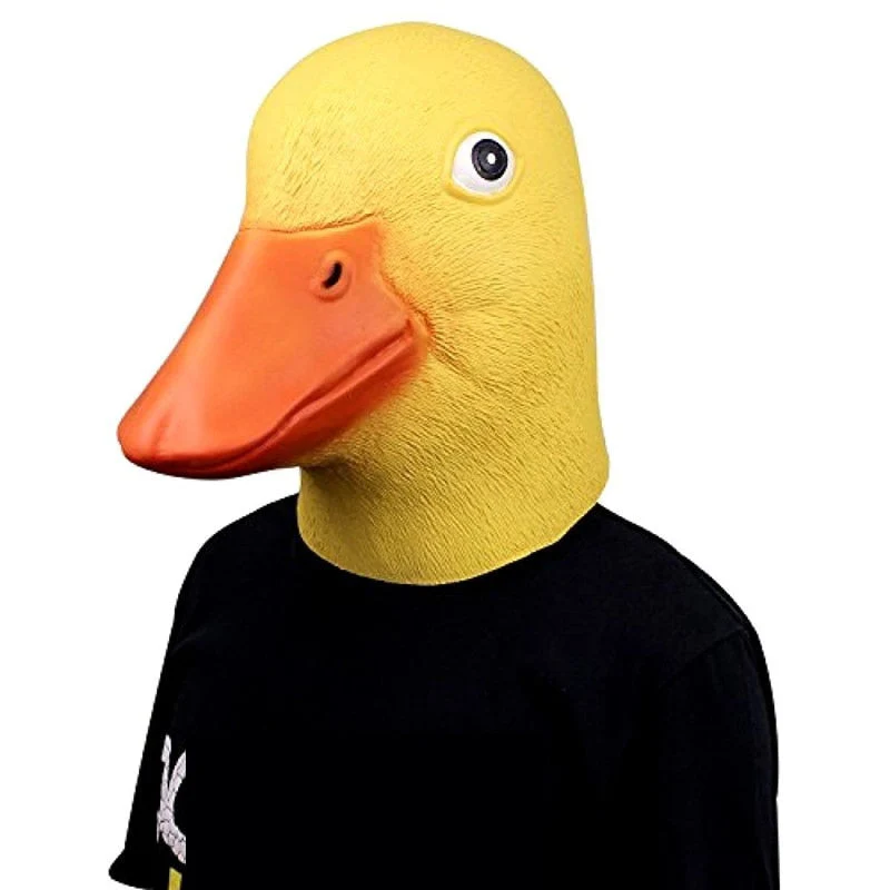 Yellow Duck Soft Cosplay Mask - Image 3