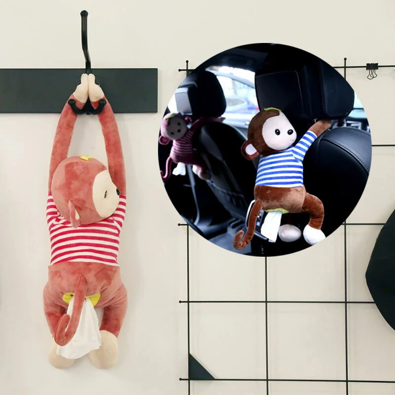 Cuddly Monkey Tissue Box - Image 2