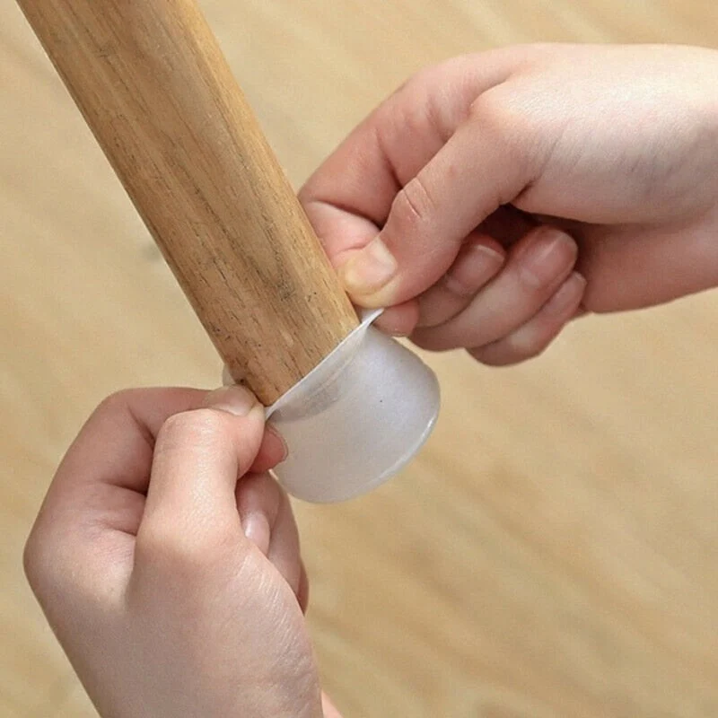 Anti-slip Silent Silicon Furniture Leg Cover Set - Image 1