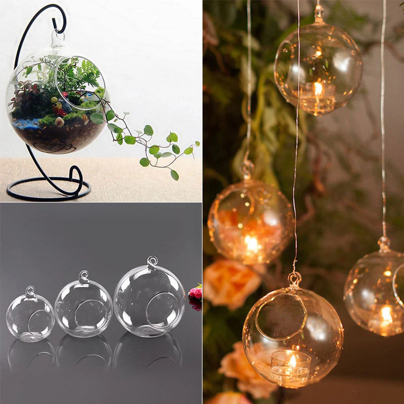 Starry Night Terrarium Candlestick Holder - Image 2