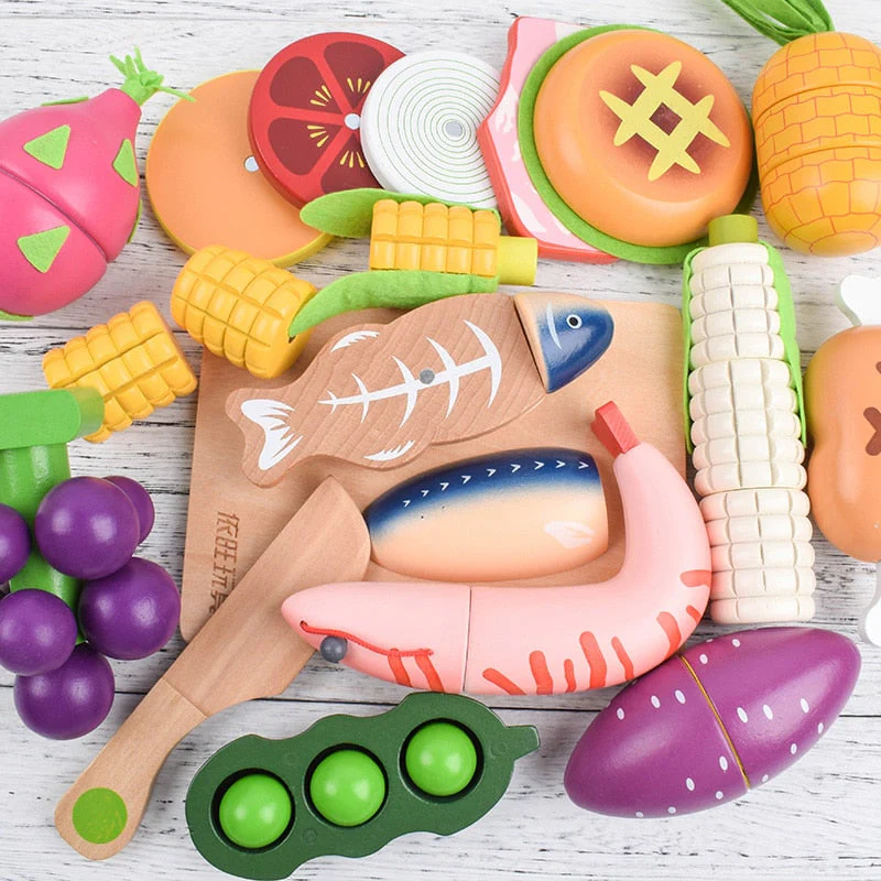 Mini Kitchen Kids Food Toys - Image 1