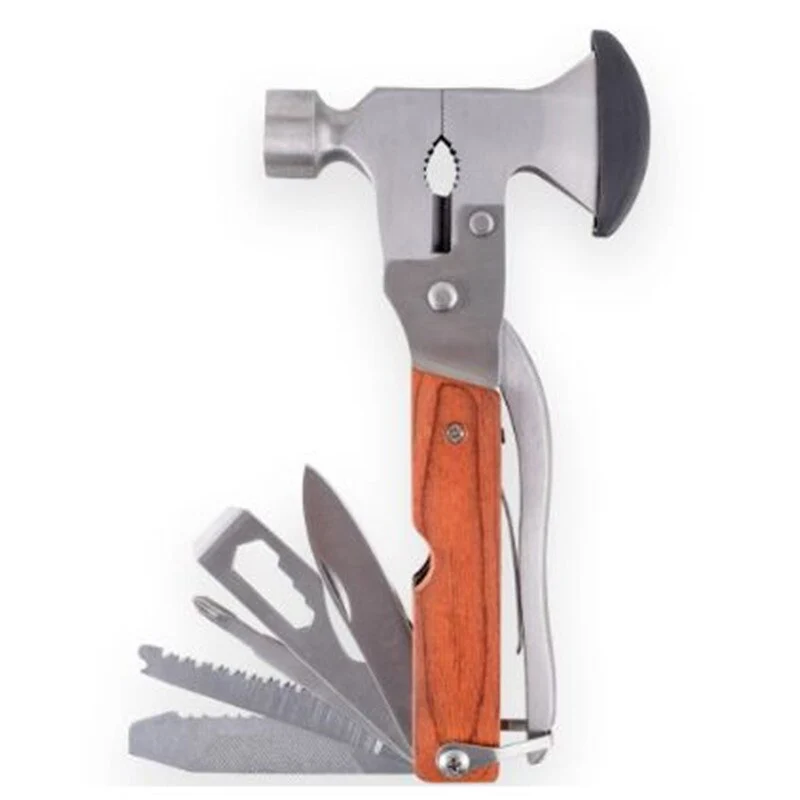 Multifunctional Stainless Steel Hammer Camping Tool - Image 2