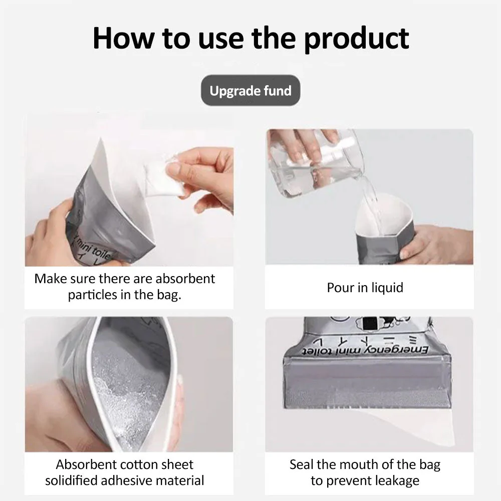 Emergency Portable Car Mini Toilet Bags - Image 2