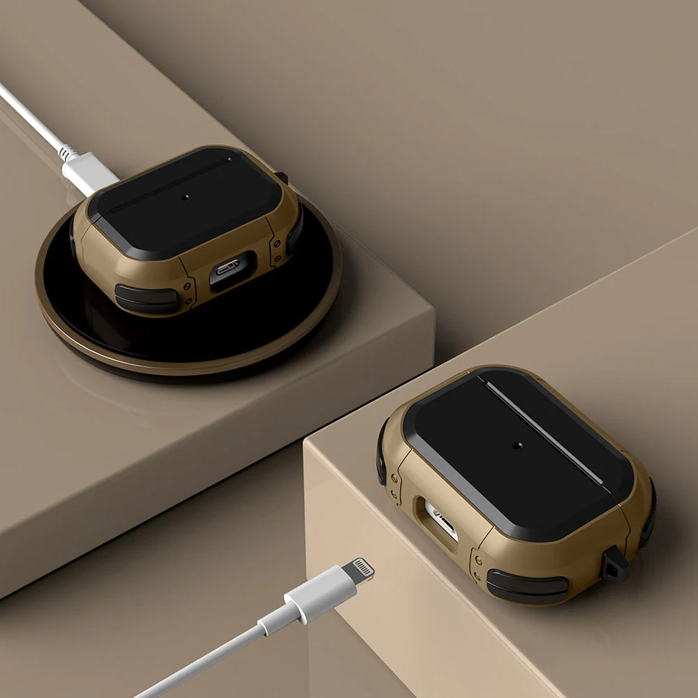 Audio Armor Carbon Fiber Silicone Airpods Case - Image 2