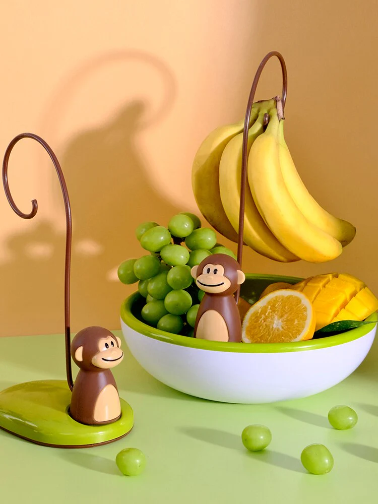 Monkey Shape Kitchen Banana Hanger Stand - Image 1