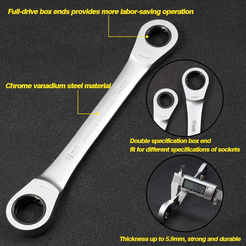Ratchet-Tastic Master Multitool Wrench Set - Image 3