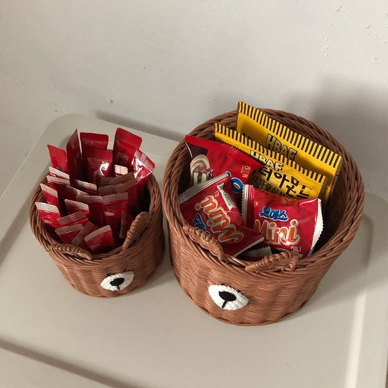 Handmade Storage Bear Baskets - Image 3