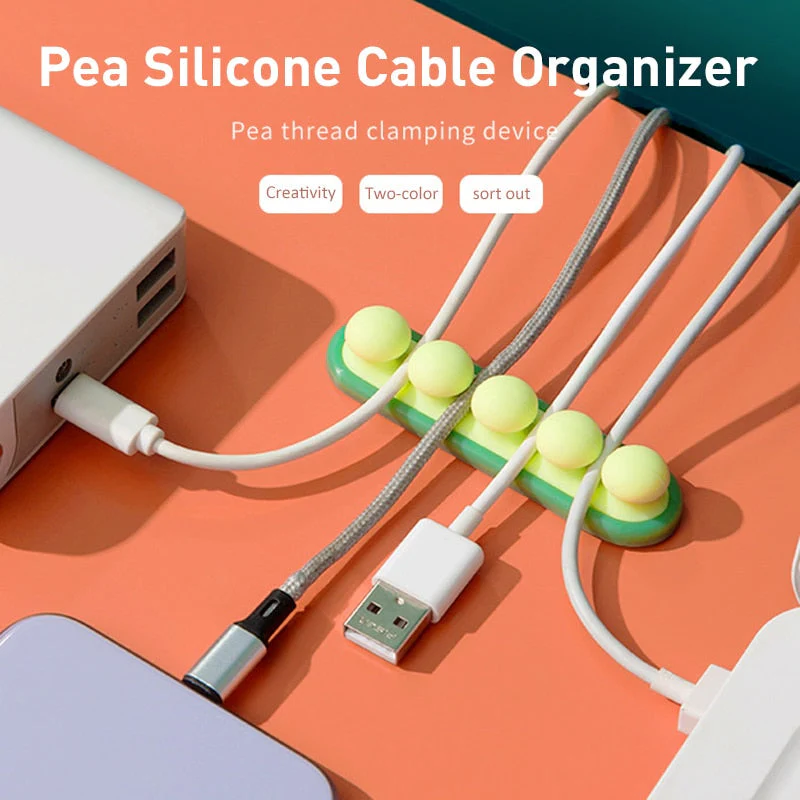 Multipurpose Pastel USB Cable Organizer - Image 3
