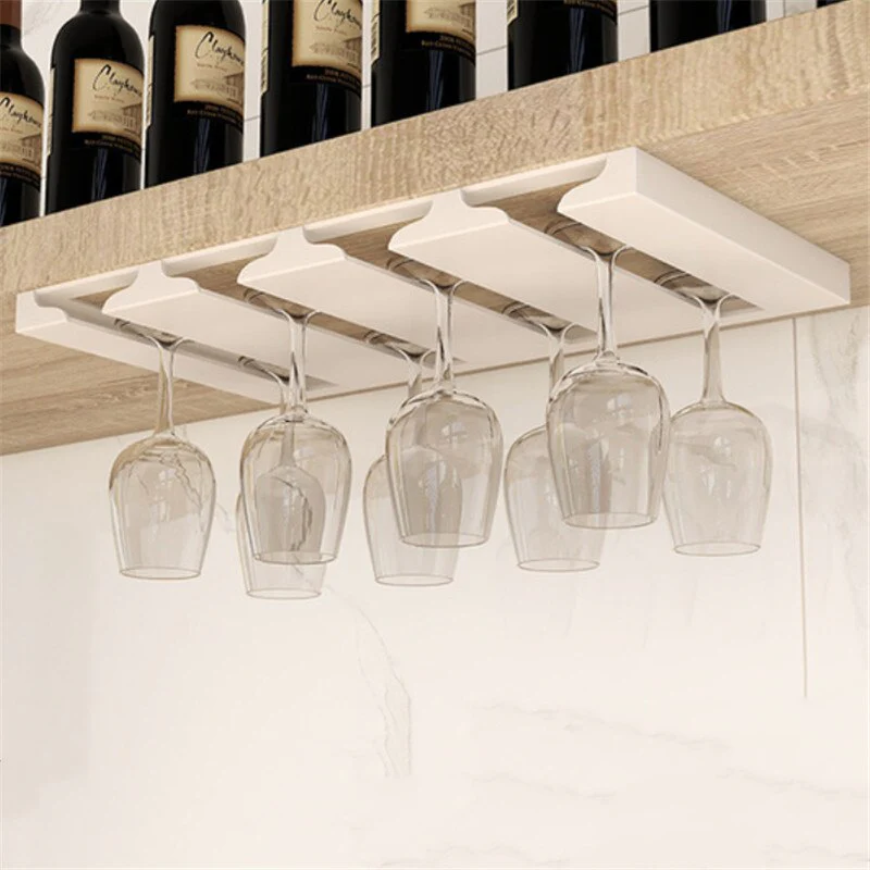 Under Cabinet Glass Organizer Rack - Image 3