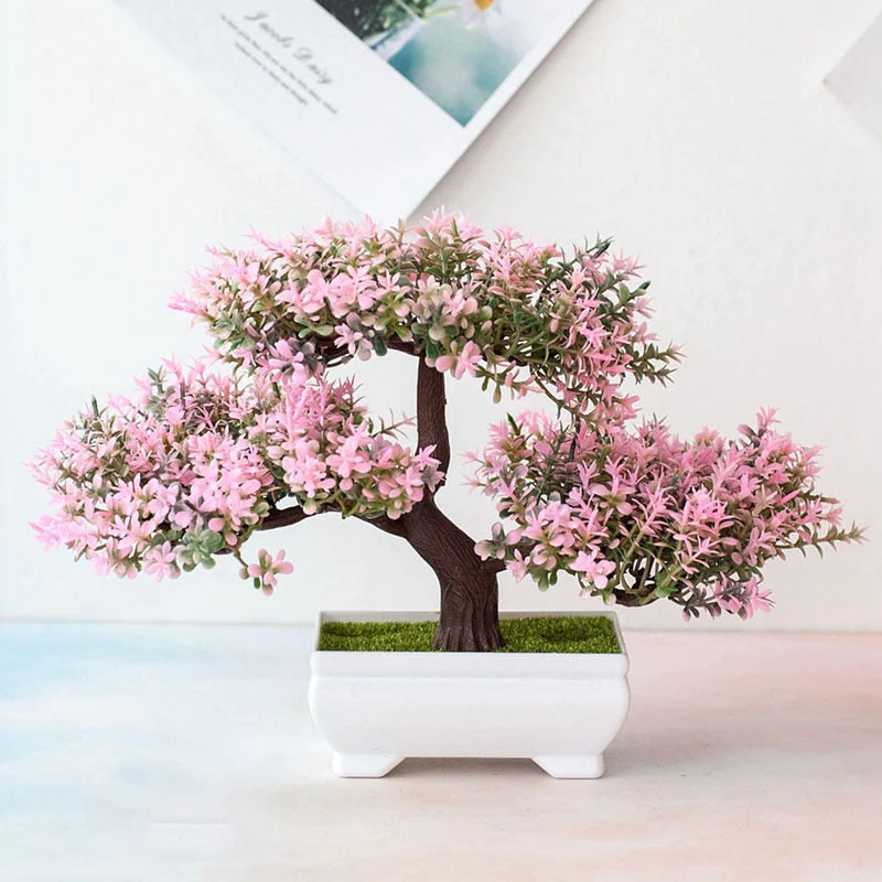 Green Bloom Charming Artificial Plant Decor - Image 1