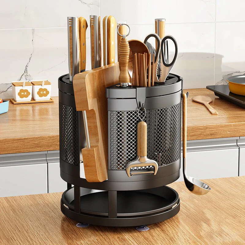 Rotating Kitchen Organizer Shelf Box - Image 1