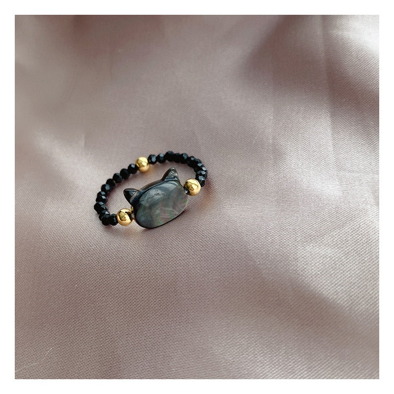 Good Fortune Lucky Cat Ring - Image 2