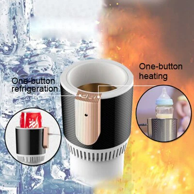 2in1 Smart Mini Cooler Warmer Cup Holder - Image 2