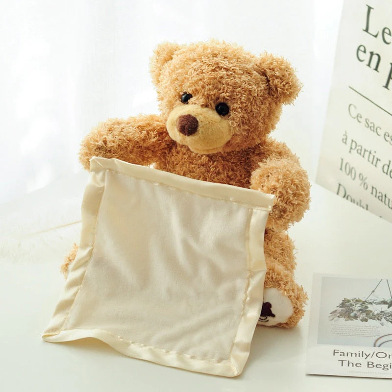 Interactive Peek a Boo Bear Kids Toy - Image 1