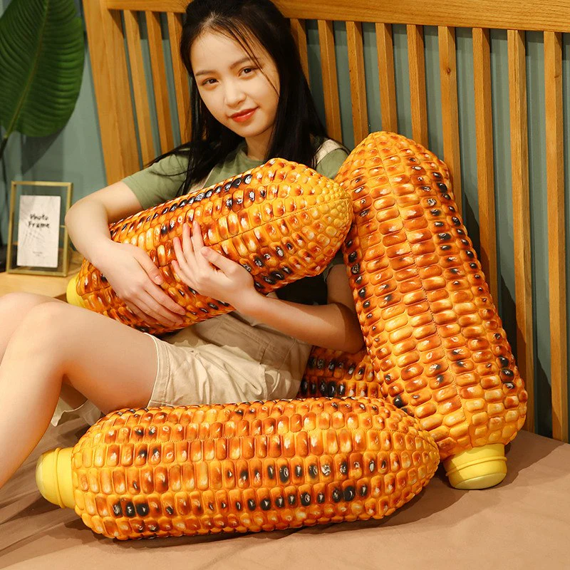 Soft Corn Plush Toy Pillow - Image 3