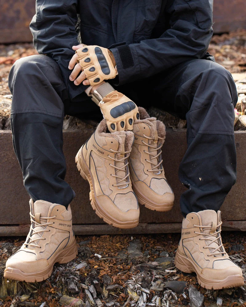 Heavy Duty Winter Military Safety Boots - Image 3