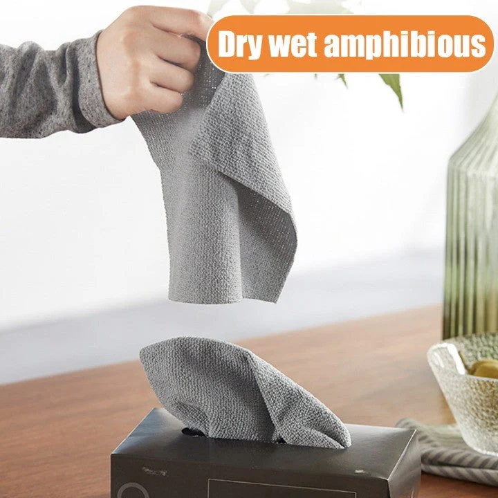 Microfiber Disposable Easy Wipe Cleaning Towel - Image 2
