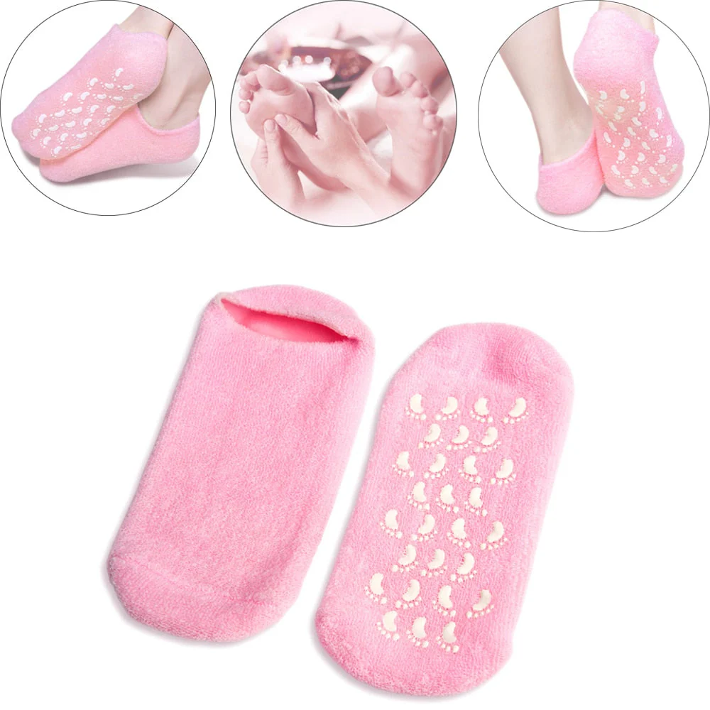 Moisturizing Reusable Gel Socks - Image 2