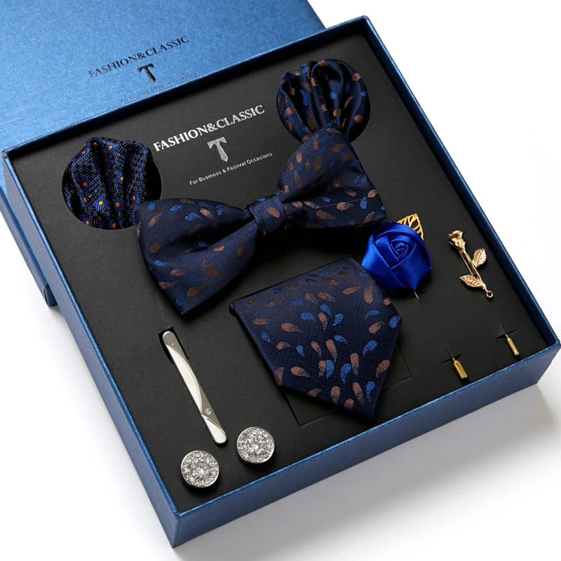 Men Tie Set Luxury Gift Box - Image 3