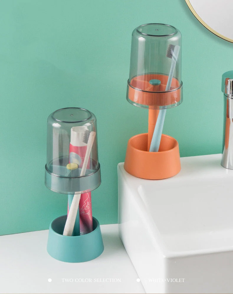 Creative Anti-Dust Protective Toothbrush Holder - Image 3