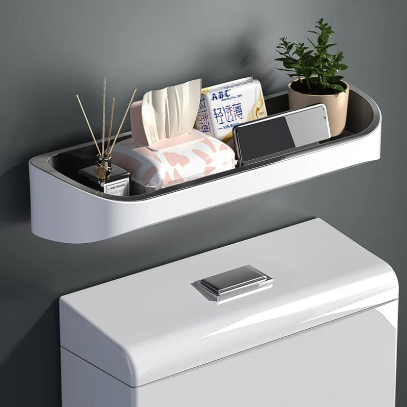 Wall Mounted Storage Master Bathroom Shelf - Image 1