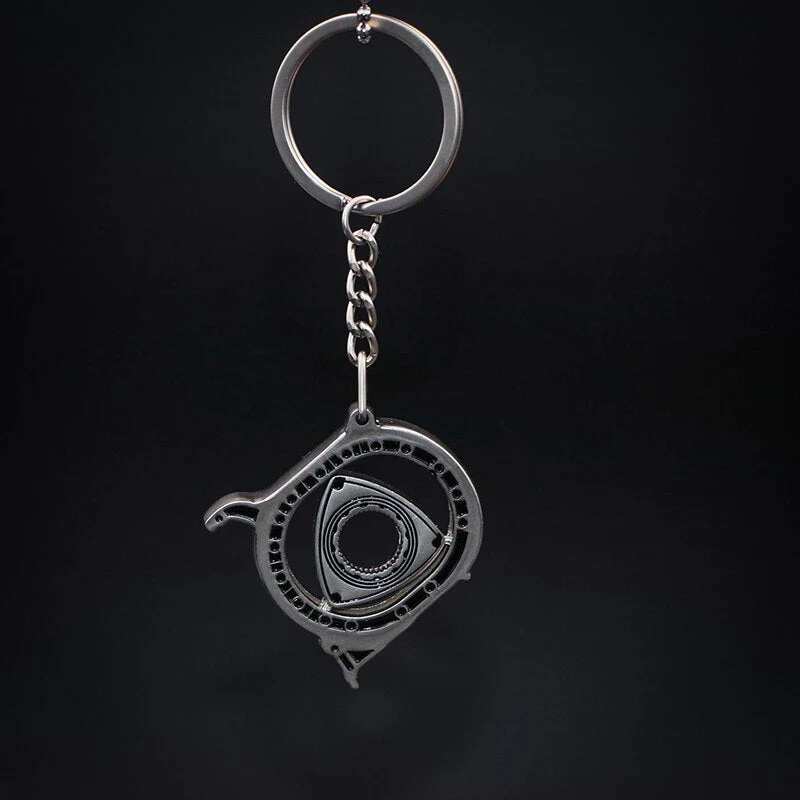 Spinning Rotor Metal Keychain - Image 2