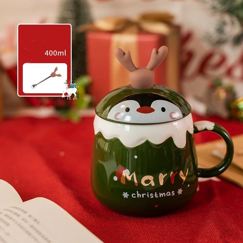 3D Creative Christmas Tree Mug - Image 2