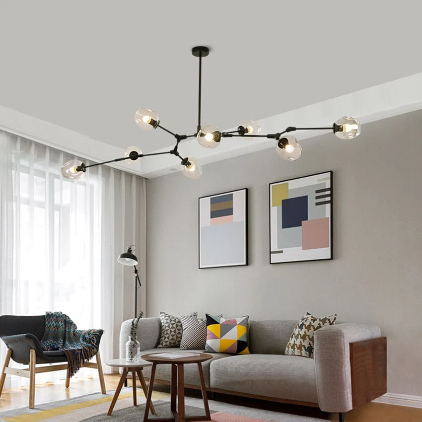 New York Art DNA Molecular Glass Chandelier - Image 2