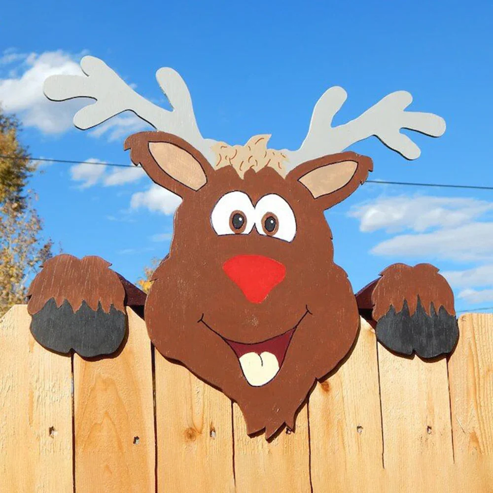 Surprise Santa Claus Outdoor Christmas Decoration - Image 3