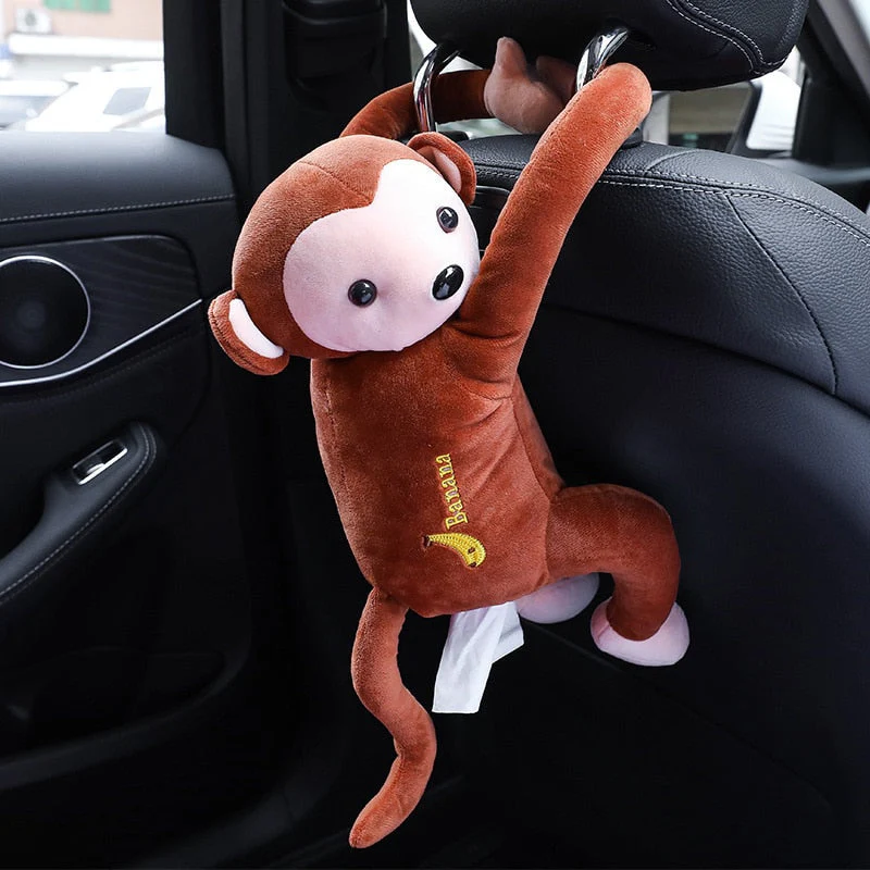 Cuddly Monkey Tissue Box - Image 3