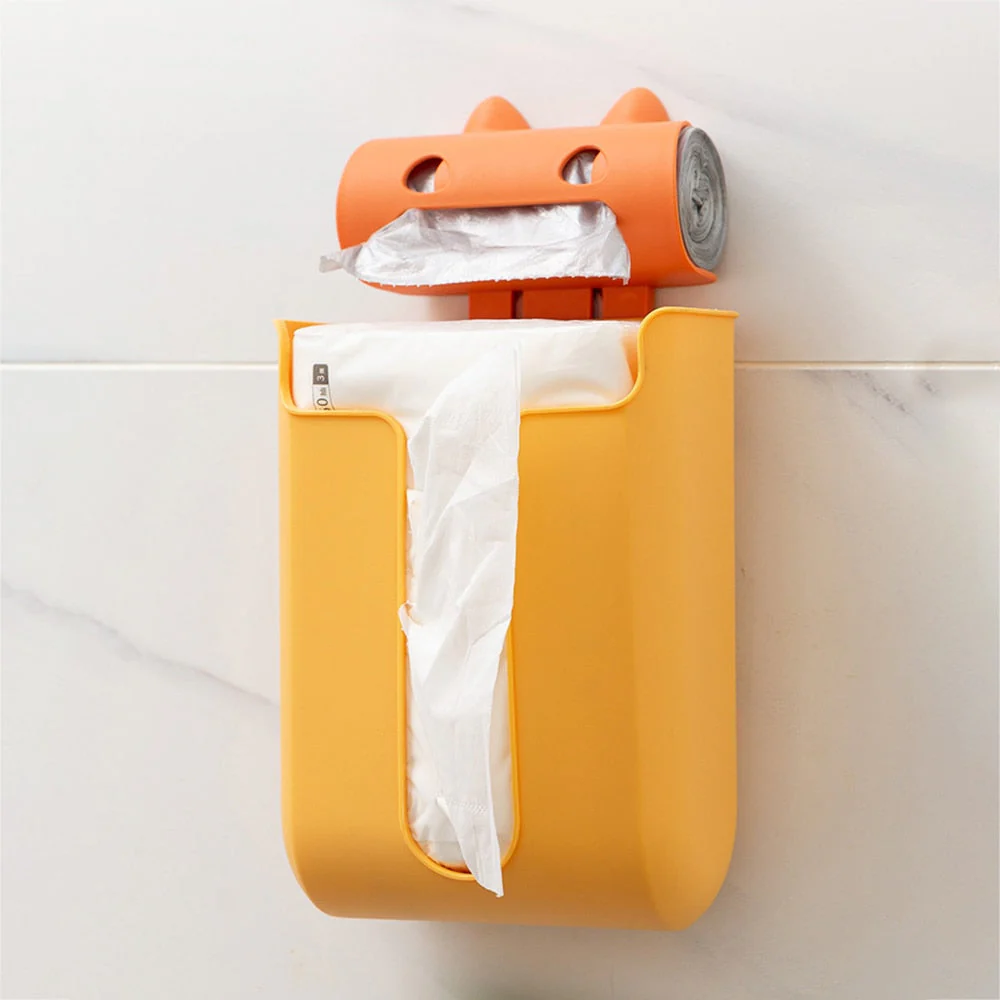 Mini Garbage Bag Dispenser Storage Rack - Image 2