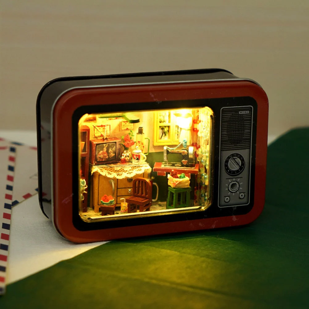 Mini Mansion Wooden Furnished Doll House - Image 2