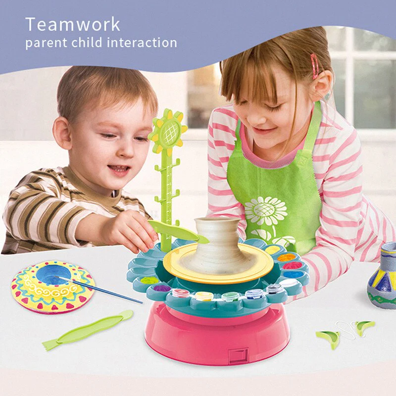 Kids Mini Electric Pottery Machine - Image 3