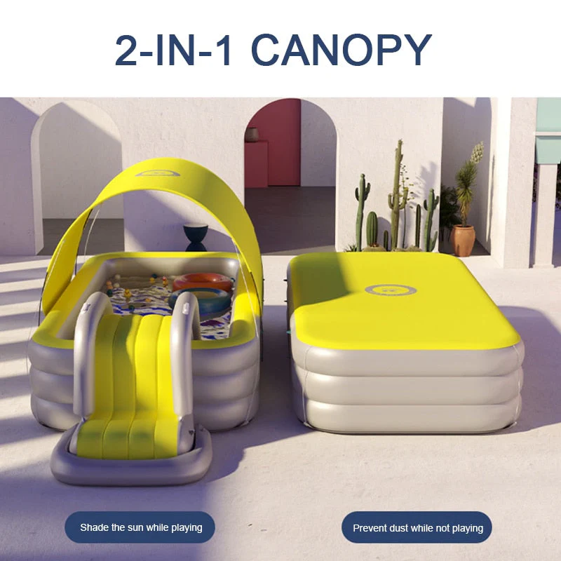 Portable Pool Inflatable Water Slide - Image 3