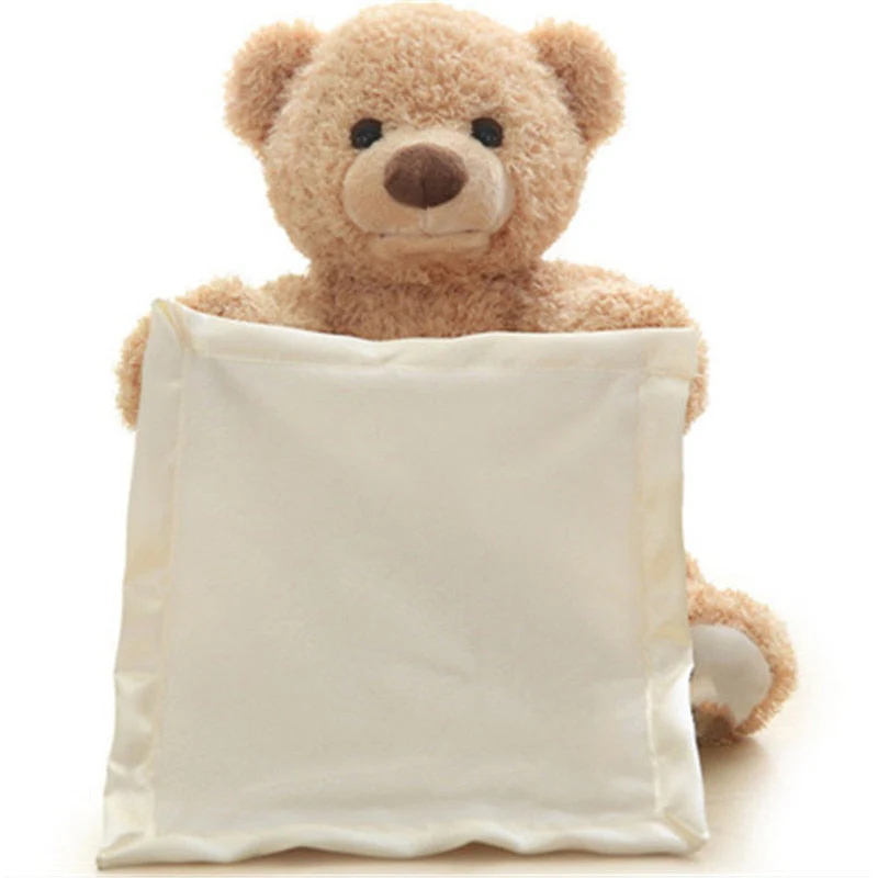 Peekaboo Teddy Bear Plush Toy - Image 2
