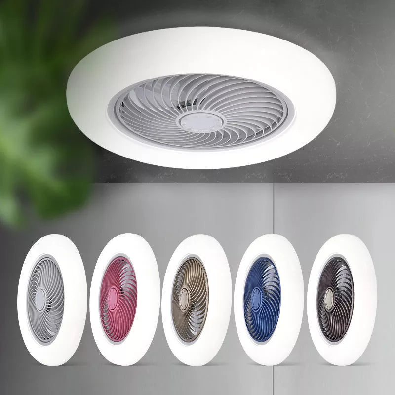 Silent Air Fan RC Invisible Blades Smart Ceiling Lamp - Image 2