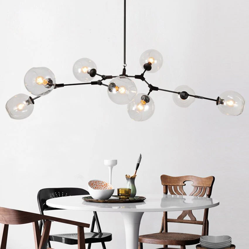New York Art DNA Molecular Glass Chandelier - Image 1