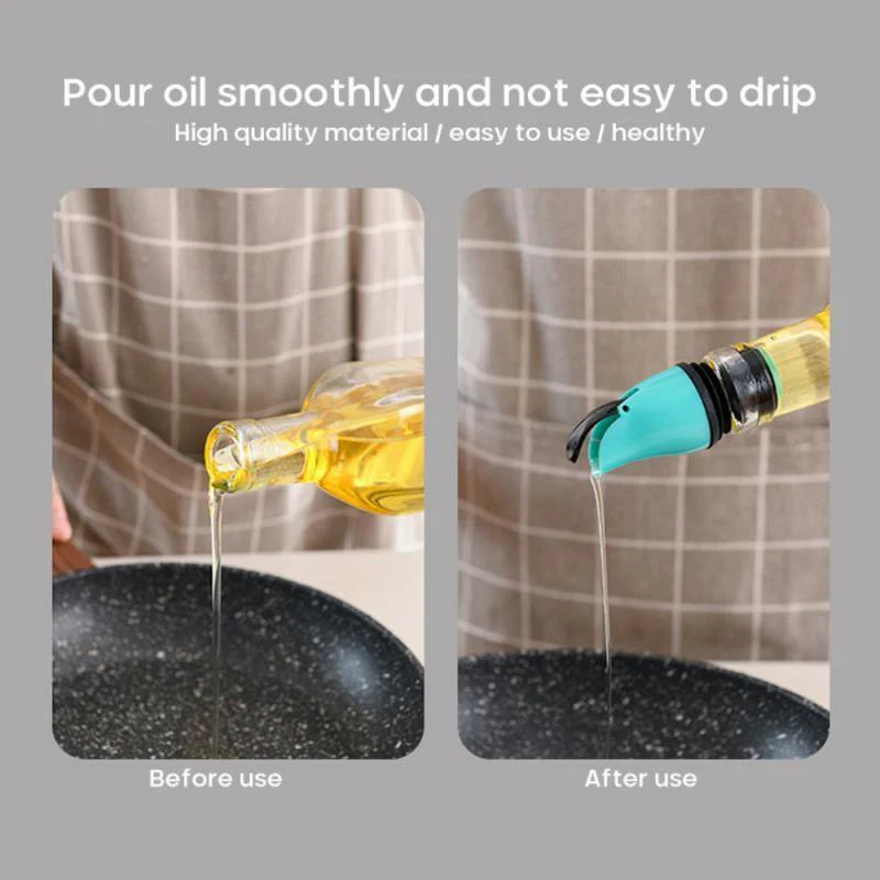 2Pcs Oil Sauce Bottle Stopper - Image 2