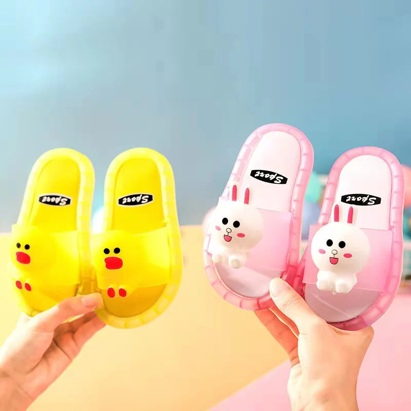 Luminous Cartoon Children Slippers - Image 3