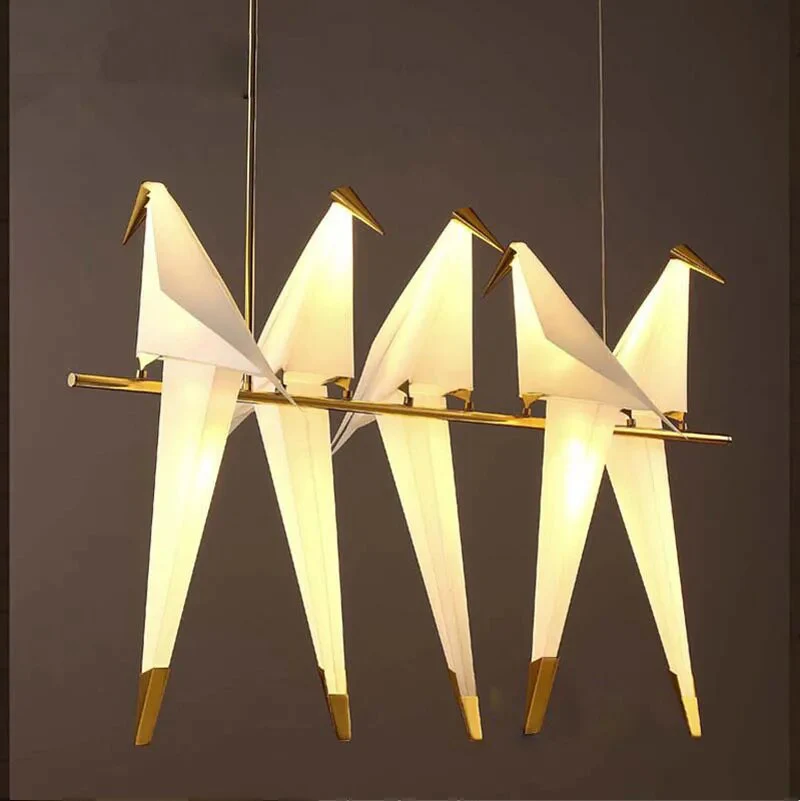 Origami Bird Decorative Chandelier Lamp - Image 3