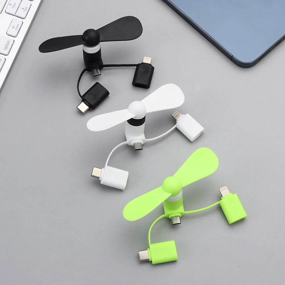 Portable Mini Phone USB Fan - Image 3